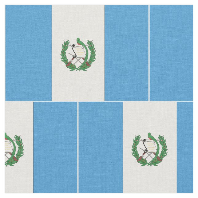 Guatemala-Flagge Stoff (Nahaufnahme)