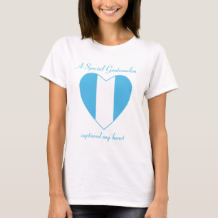 Guatemala-Flagge Sweetheart T - Shirt
