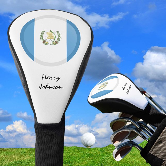 Guatemala-Flagge und Mit Monogramm Golf Clubs Cove Golf Headcover (Von Creator hochgeladen)