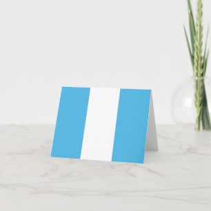 Guatemala-Flaggennotecard Karte