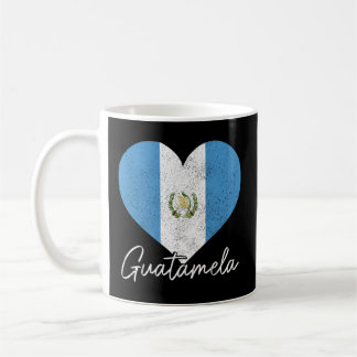Guatemala Flaggenstaat Pride Heart Chapina Kaffeetasse