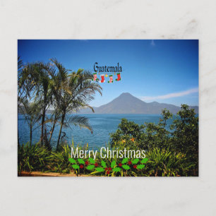 Guatemala, frohe Weihnachten, Postkarte