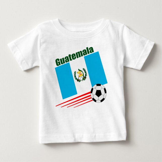 Guatemala-Fußball-Team Baby T-shirt (Vorderseite)