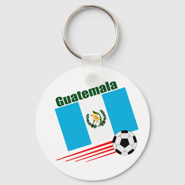Guatemala-Fußballmannschaft Schlüsselanhänger (Vorderseite)