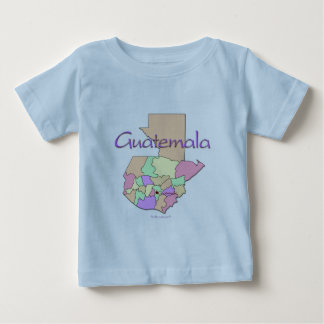Guatemala-Karte Baby T-shirt