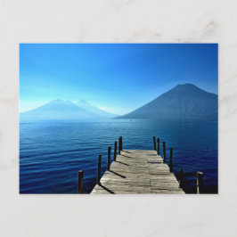 Guatemala - Lago Atitlan Sunrise Postkarte
