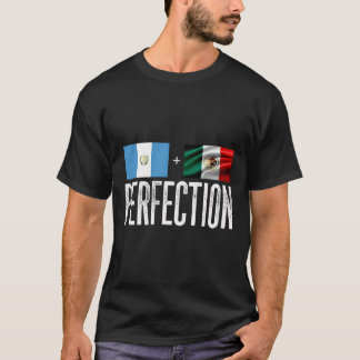Guatemala Plus Mexican Perfection Heritage Flag L T-Shirt