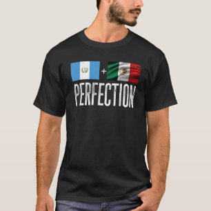 Guatemala Plus Mexican Perfection Heritage Flag L T-Shirt