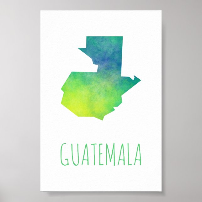 Guatemala Poster (Vorne)