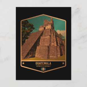 Guatemala Postkarte