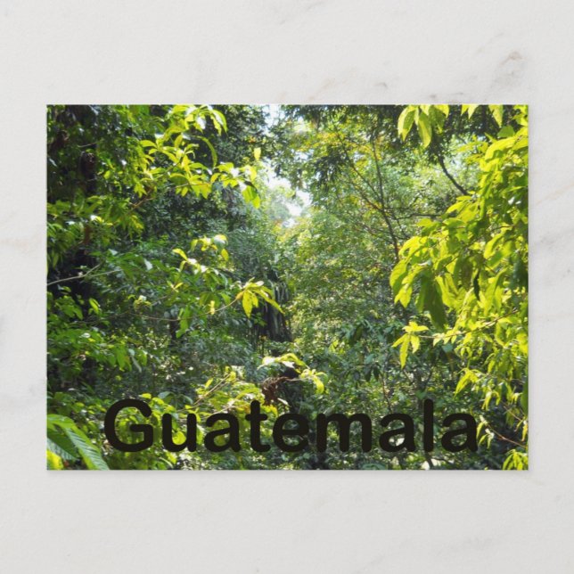 Guatemala Postkarte (Vorderseite)