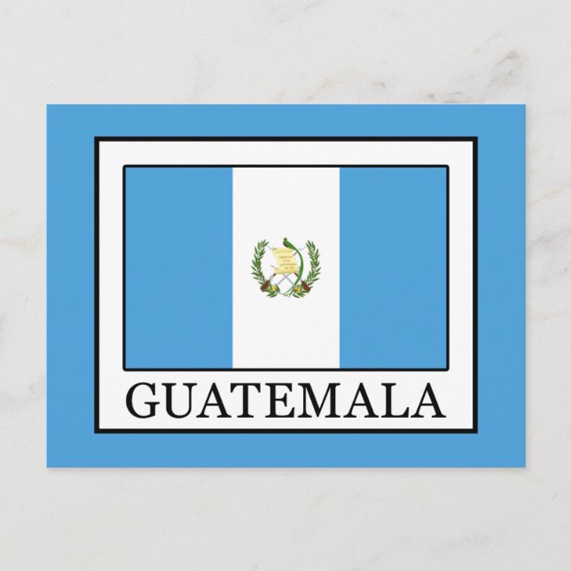 Guatemala Postkarte (Vorderseite)