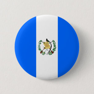 Guatemala-Qualitäts-Flagge Button