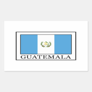 Guatemala Rechteckiger Aufkleber