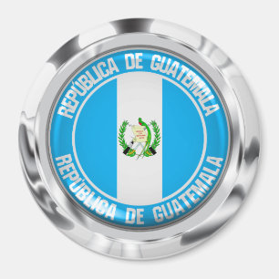 Guatemala-RundEmblem Magnet
