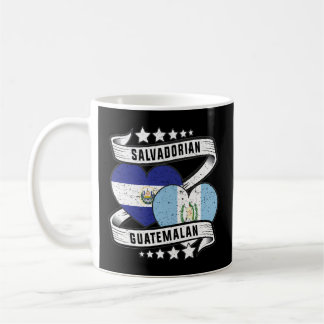 Guatemala Salvador Flagge Half Salvadorianischer H Kaffeetasse