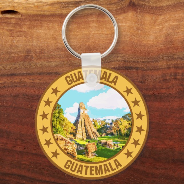 Guatemala Schlüsselanhänger (Vorderseite)