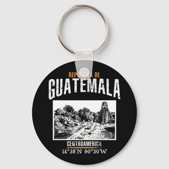 Guatemala Schlüsselanhänger (Vorderseite)