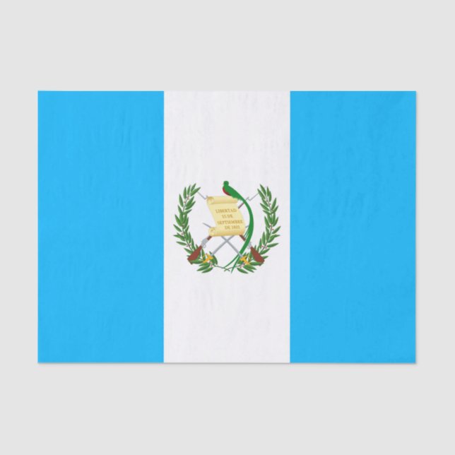 Guatemala Seidenpapier (Vorderseite)
