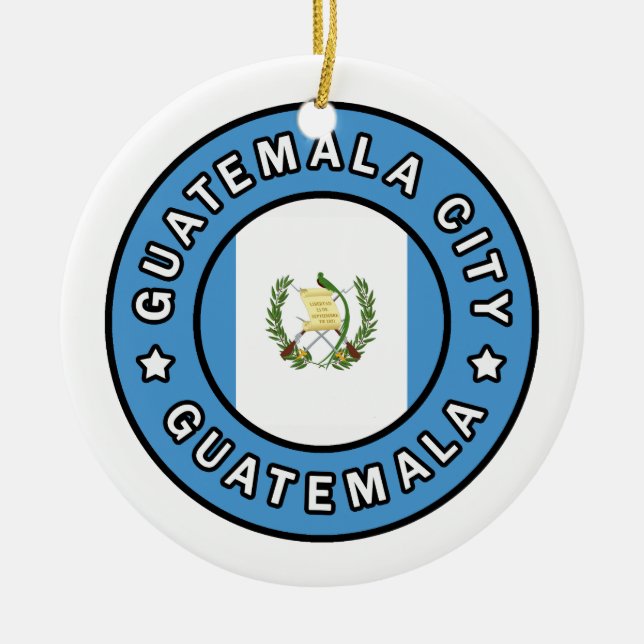 Guatemala-Stadt Guatemala Keramik Ornament (Vorne)