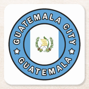 Guatemala-Stadt Guatemala Rechteckiger Pappuntersetzer