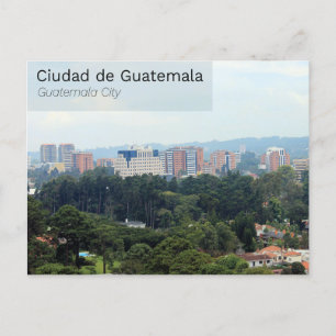 Guatemala-Stadt Postkarte