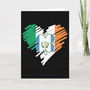 Guatemala Stolz Guate Flag St. Patricks Day Shamro Karte