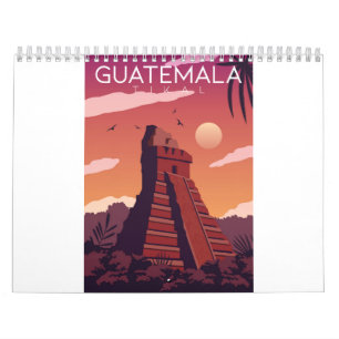 Guatemala Tikal Kalender