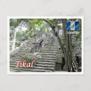 Guatemala - Tikal - Postkarte