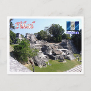 Guatemala - Tikal - Postkarte