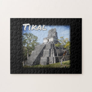 Guatemala Tikal Ruins Temple Puzzle