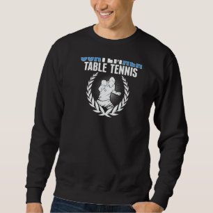 Guatemala Tischtennis Guatemaltekischer Ping Pong Sweatshirt