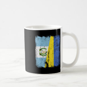 Guatemala Ukraine Halbflagge guatemaltekischer ukr Kaffeetasse
