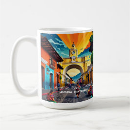 Guatemala | Vintage Retro-Funktion Kaffeetasse