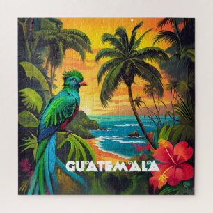 Guatemala   Vintage Retro Puzzle