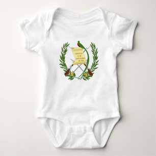 Guatemala-Wappen Baby Strampler