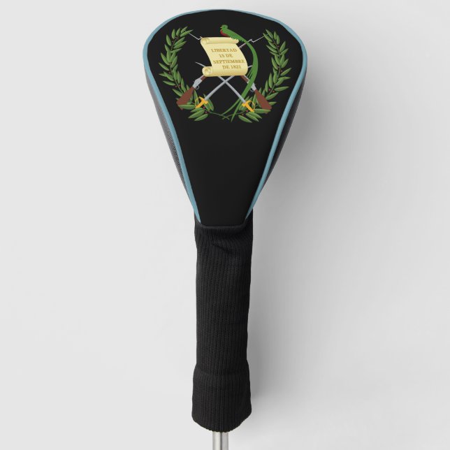 Guatemala-Wappen Golf Headcover (Vorderseite)