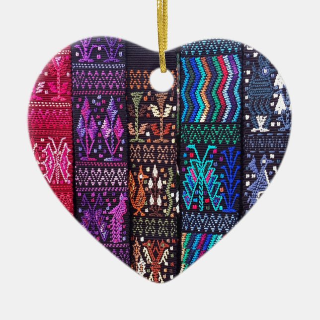 Guatemalas schönes Design Keramikornament (Vorne)