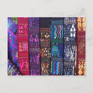 Guatemalas schönes Design Postkarte