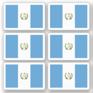 guatemaltekische Flagge Aufkleber