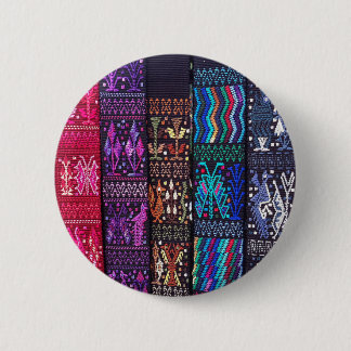 guatemaltekische Textildesigns Button