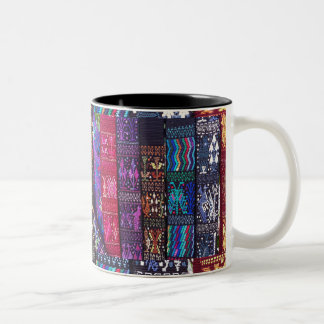 guatemaltekische Textildesigns Zweifarbige Tasse
