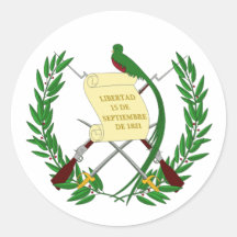 Guatemaltekischer Flaggenaufkleber