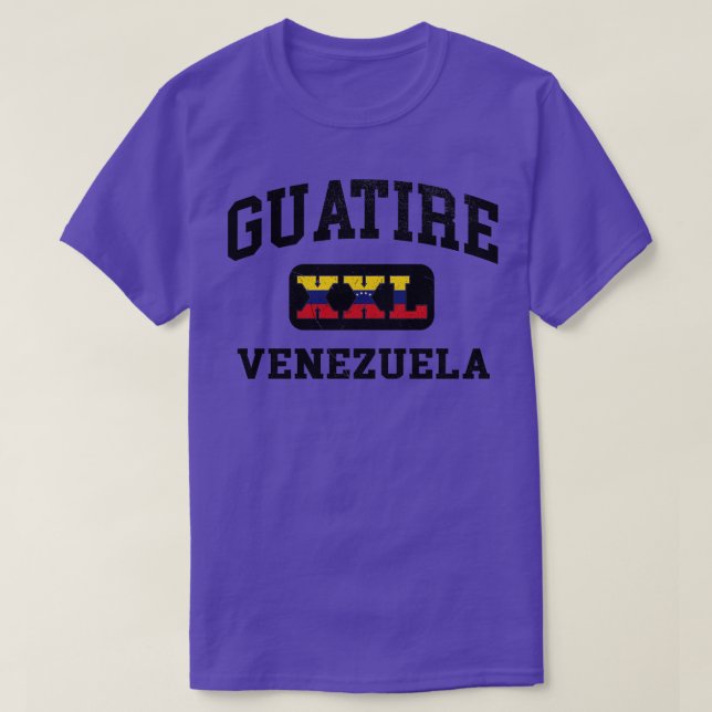 Guatire Venezuela XXL Athletic Design T-Shirt (Design vorne)