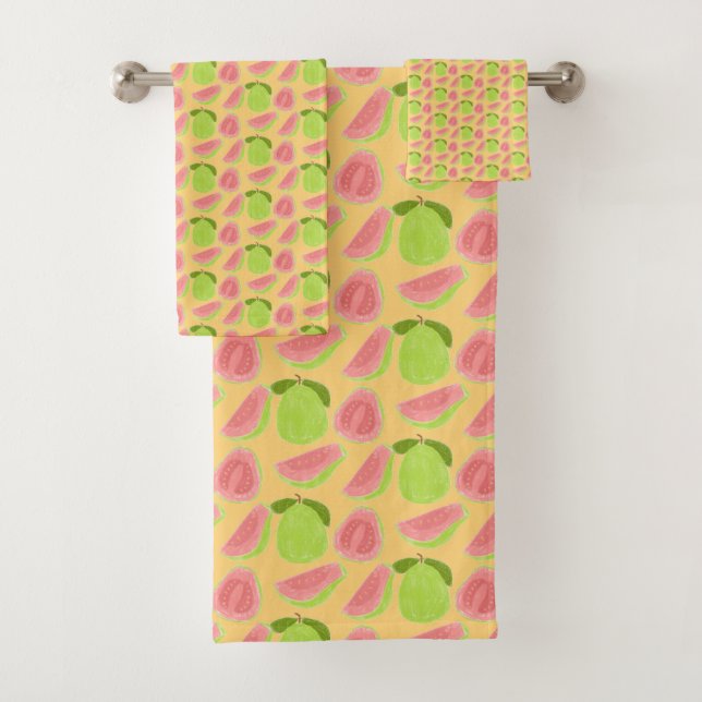 Guava Fruit Badhandtuch Set (Insitu)
