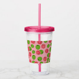 Guava Fruit Pattern Acryltrinkbecher