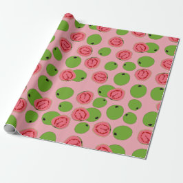 Guava Fruit Pattern Geschenkpapier