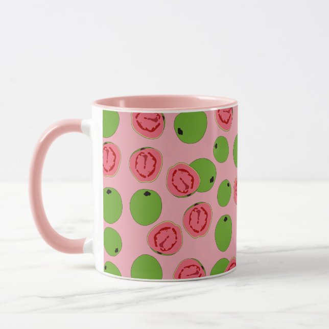 Guava Fruit Pattern Tasse (Links)