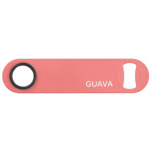 Guava rosa Farbname Speed Flaschenöffner