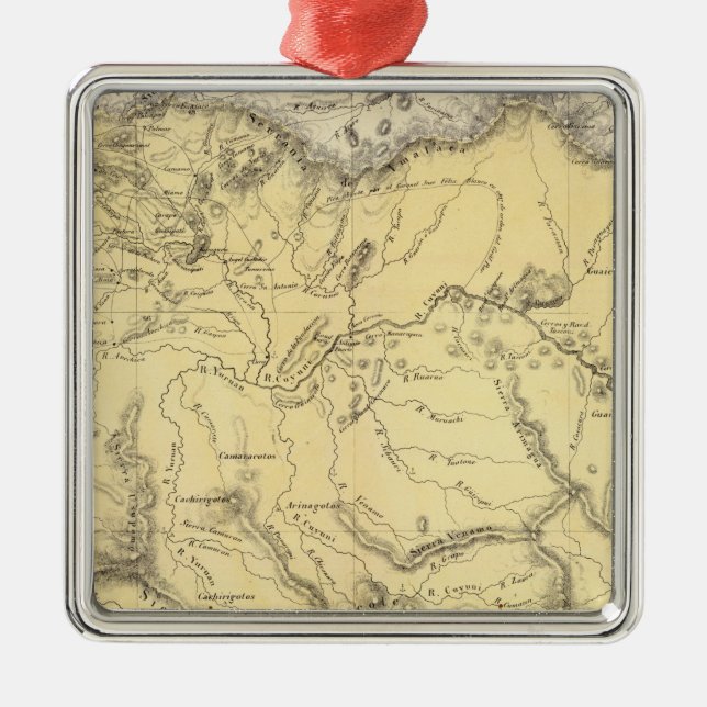 Guayana Ornament Aus Metall (Vorne)